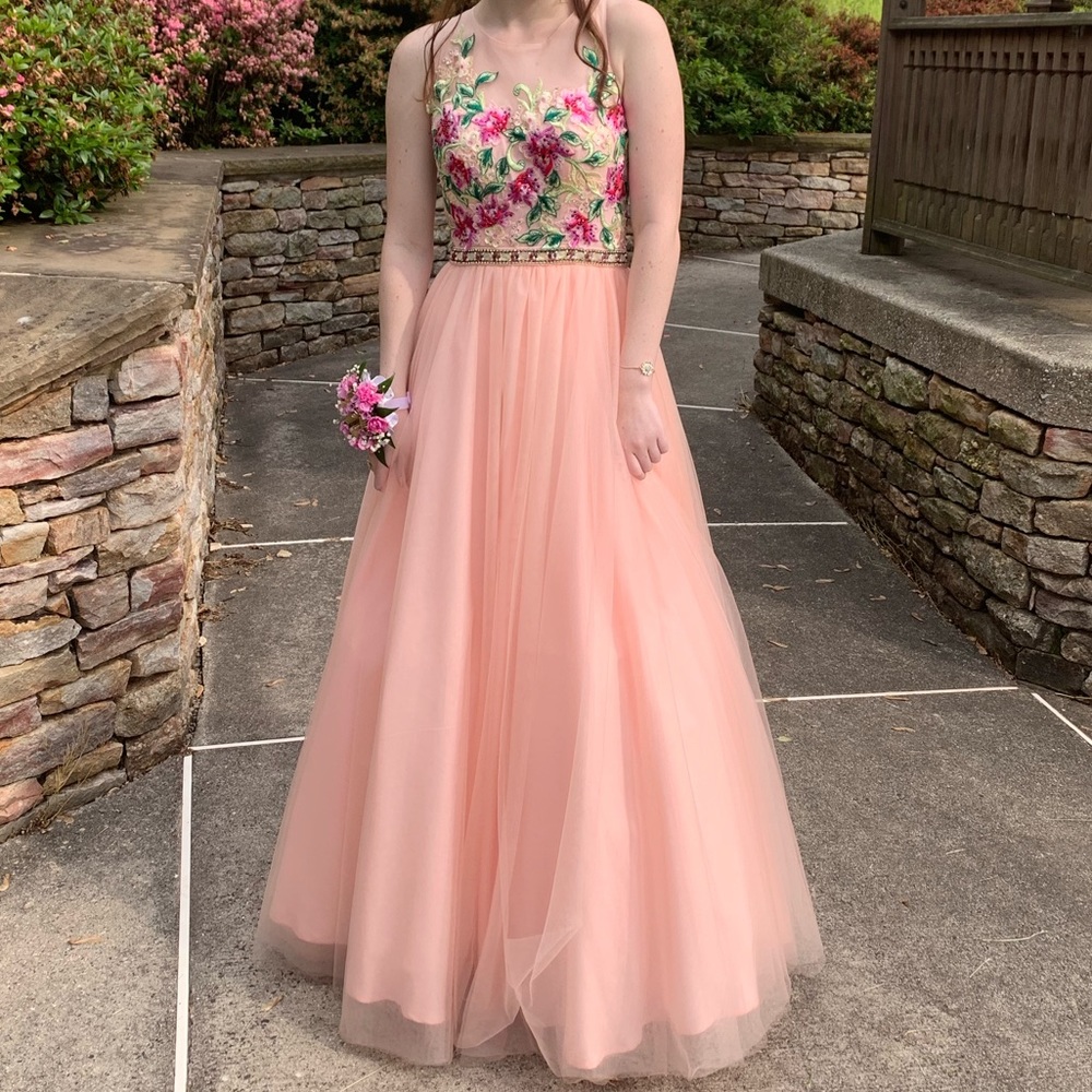 Pink Ballgown Prom Dress